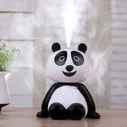 GXZ Cartoon Panda USB Air Humidifier Ultrasonic Desk Humidifiers Mist Maker Fogger Mini Portable Air Purifier 120ml