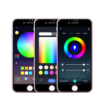 WiFi Smart Bulb Alexa Voice Control RGBCW Dimming Color A19 Bulb Graffiti Smart Life