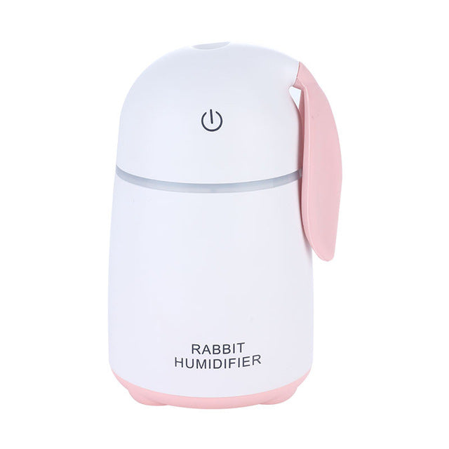 USB Ultrasonic Air Humidifier Rabbit Car Atomizer Air Purifier