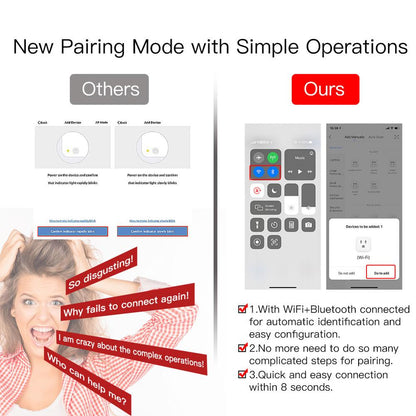 Smart WiFi Plug Adaptor 16A Remote Voice Control Power Monitor Socket Outlet Timing Function Work With Alexa Google Home Tuya