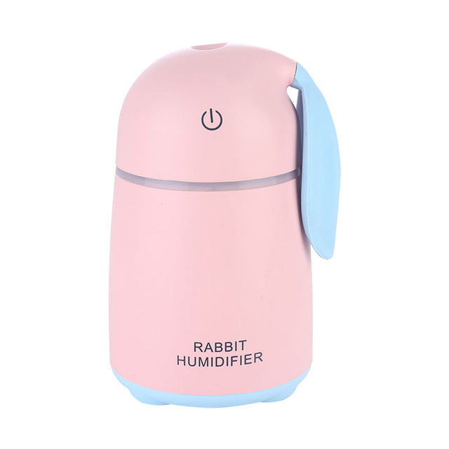 USB Ultrasonic Air Humidifier Rabbit Car Atomizer Air Purifier