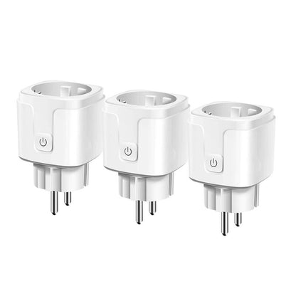 Smart WiFi Plug Adaptor 16A Remote Voice Control Power Monitor Socket Outlet Timing Function Work With Alexa Google Home Tuya