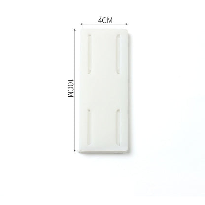 Plug-In Fixture Wall Mount Socket Socket Outlet Storage Rack Free Punching Board Router Fixed Wall Sticker